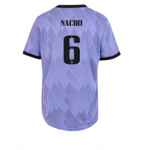 Real Madrid Nacho #6 kläder Kvinnor 2022-23 Bortatröja Kortärmad